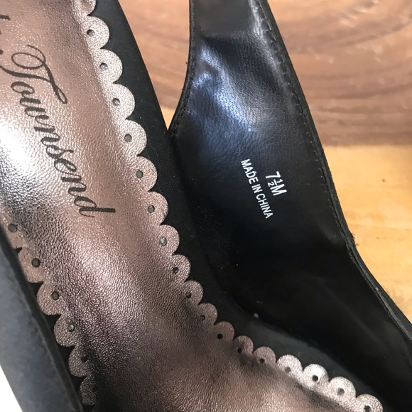 Lulu Townsend Sequined Heel Peeptoe Stiletto Heels - Picture 2 of 6